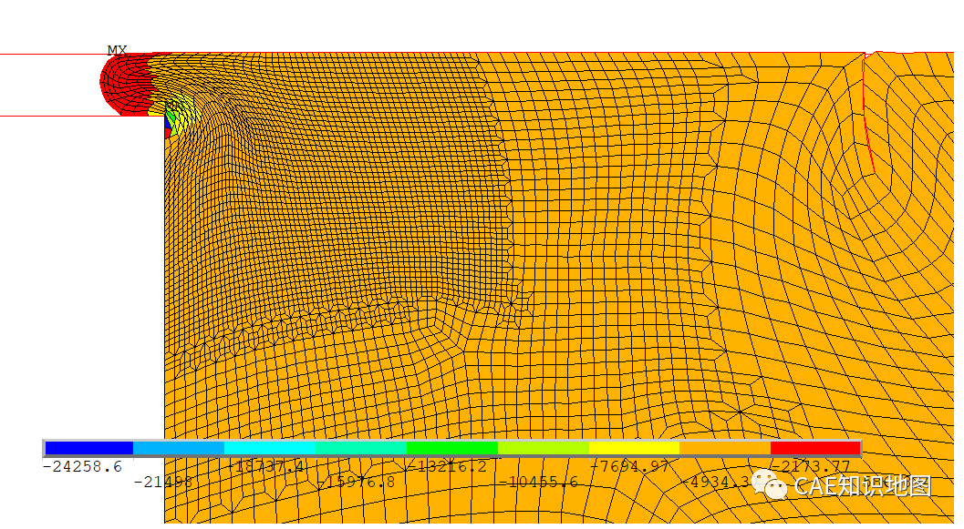 APDL Showcase2:超弹性密封圈网格加密分析的图4